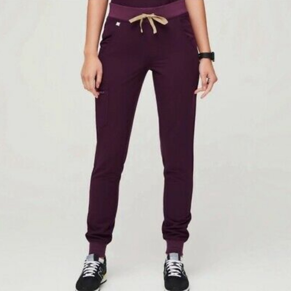 Figs deep purple Zamora pants xs
